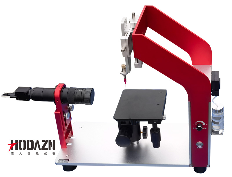 全自動水滴角測試儀物體表面接觸角靜態動態材料表面附著光學測量